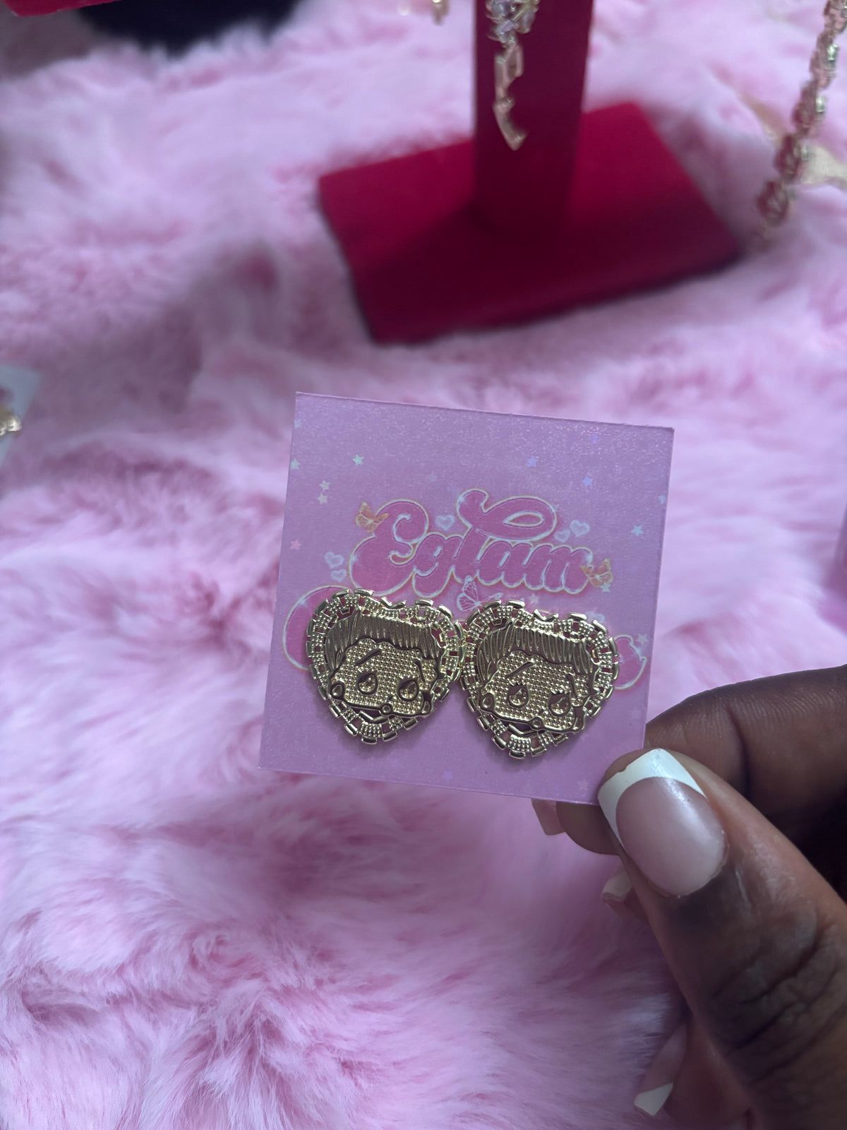 Betty Boop Rolex Studs