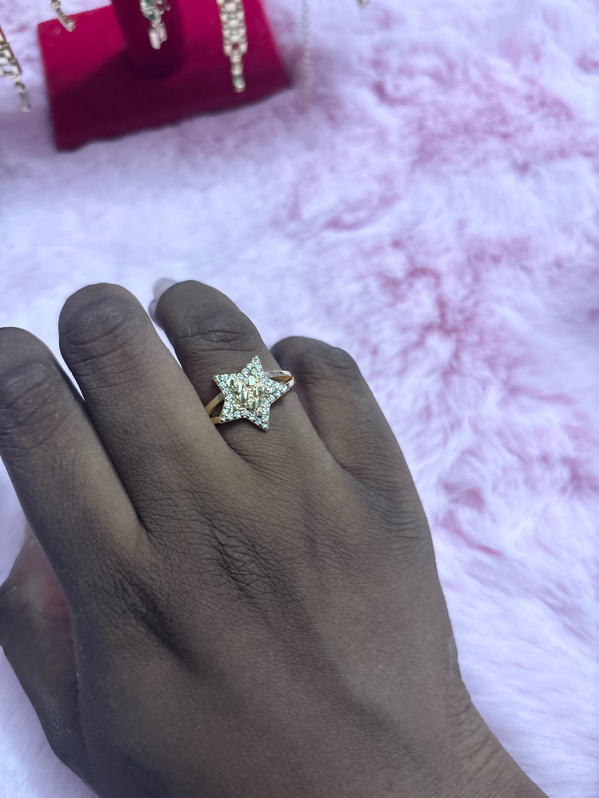 Golden Star Ring