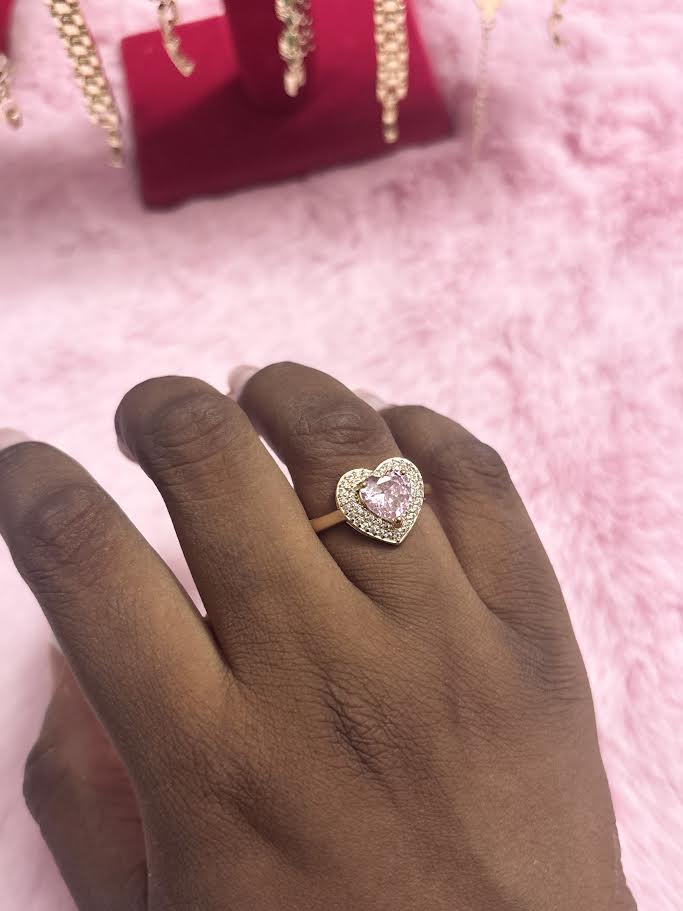 Diamond Heart Ring