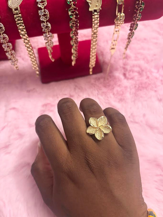 Plumeria Ring