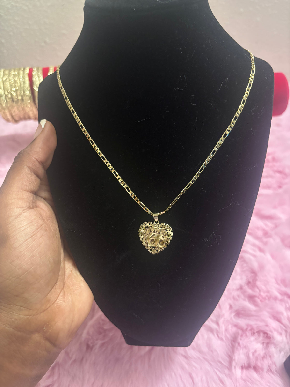 Betty Boop Heart Necklace