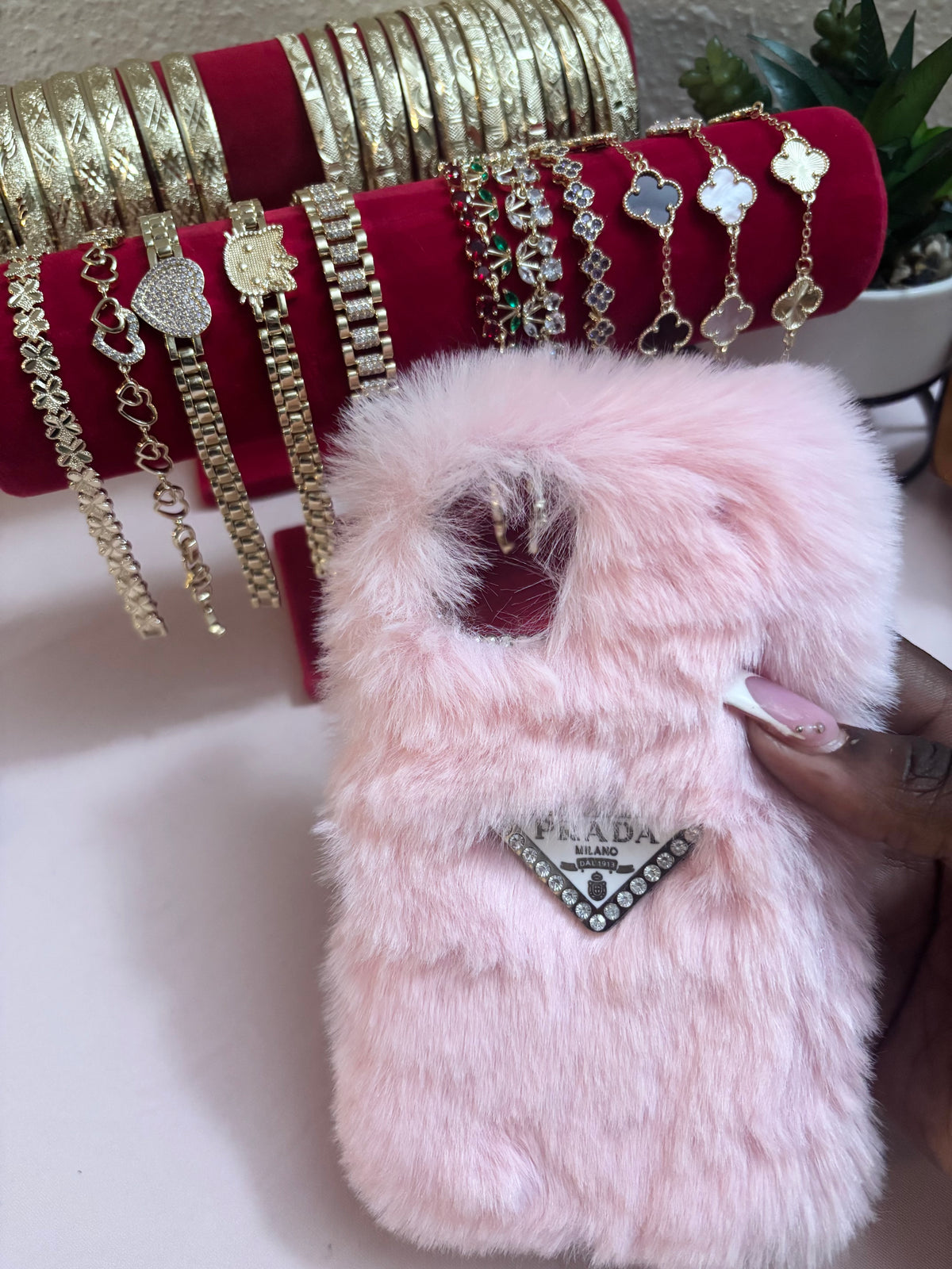 Prada Fur Case