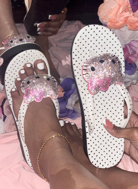 HK Crystal Sandals
