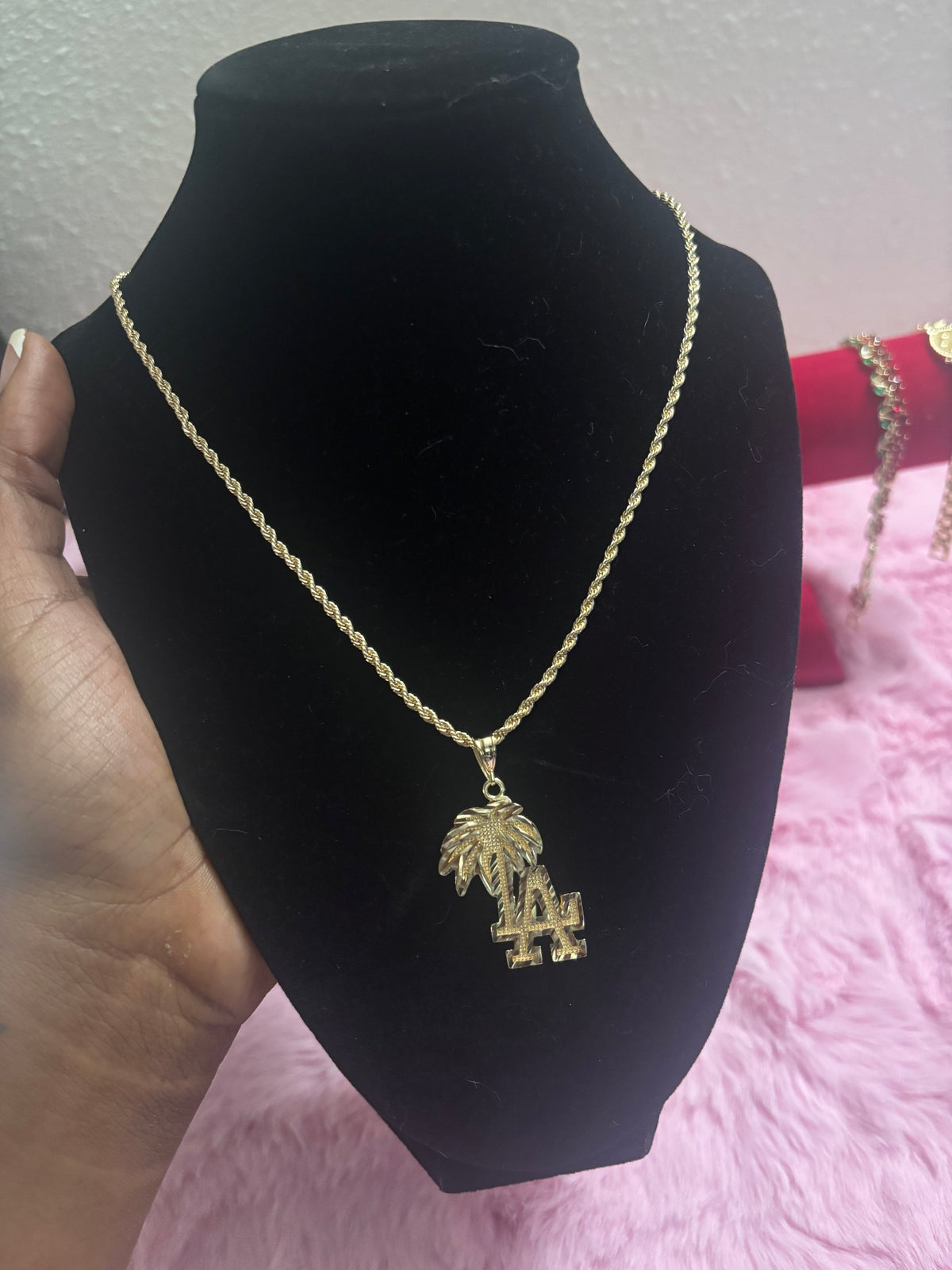 LA Palm Tree Necklace